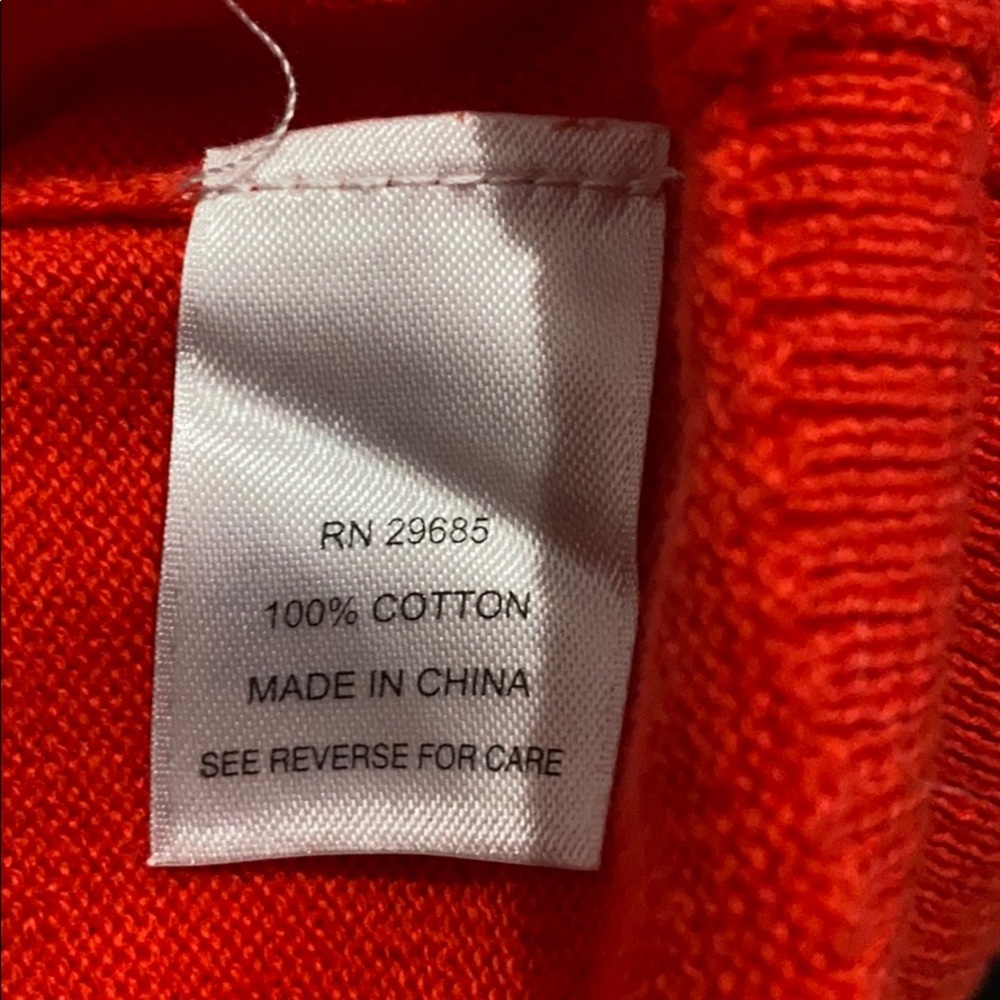 Red Pendleton Sweater - image 5